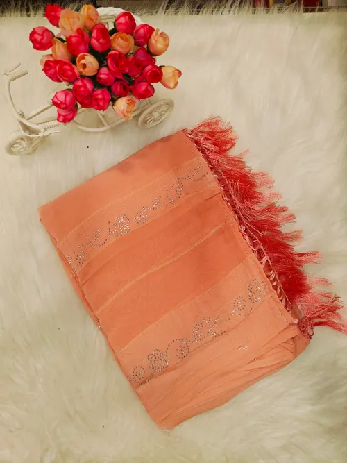 DESIGNER STONE WORK SAREES DS42